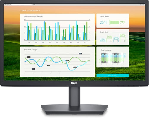 Monitor Dell E2222H Full HD, 21.5 inch, 60 Hz, Black