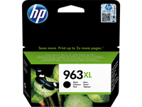 HP 963XL High Yield Black Original Ink Cartridge, approx. 2,000 Pages, (3JA30AE)