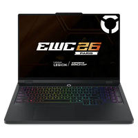 Lenovo Legion Pro 5 16IRX10 gaming laptop front view with RGB keyboard