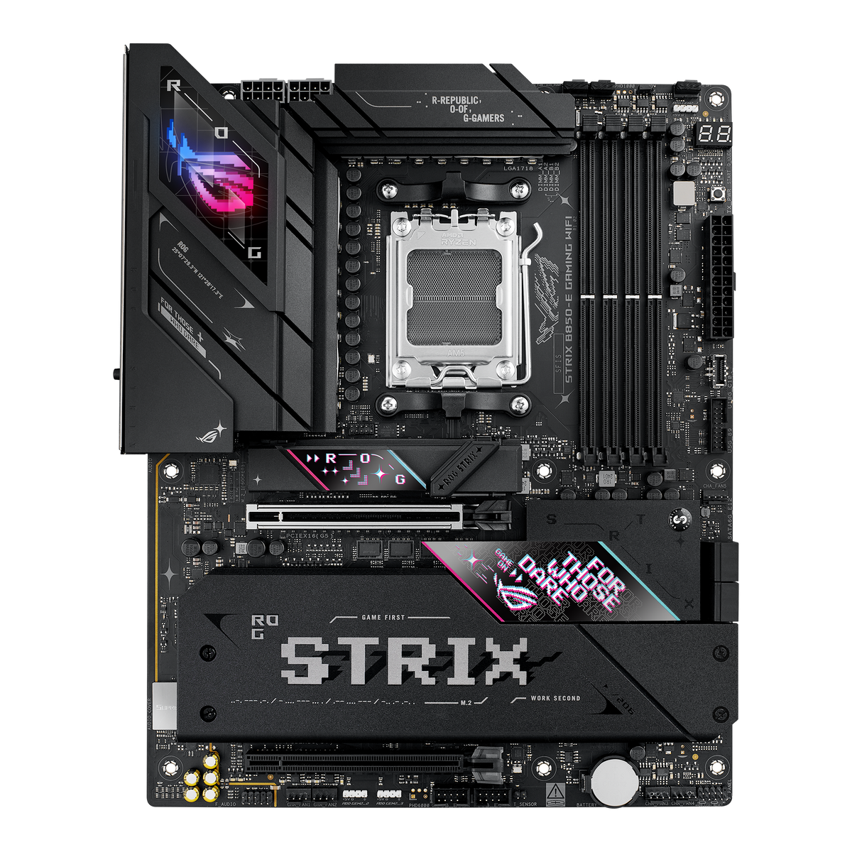 ASUS ROG STRIX B850-E GAMING WIFI AM5 ATX motherboard product image