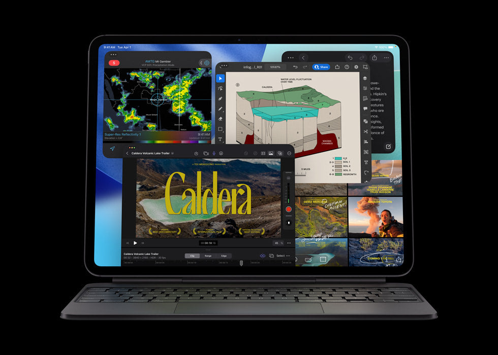 Apple iPad Pro 13-inch M5 Space Black front view