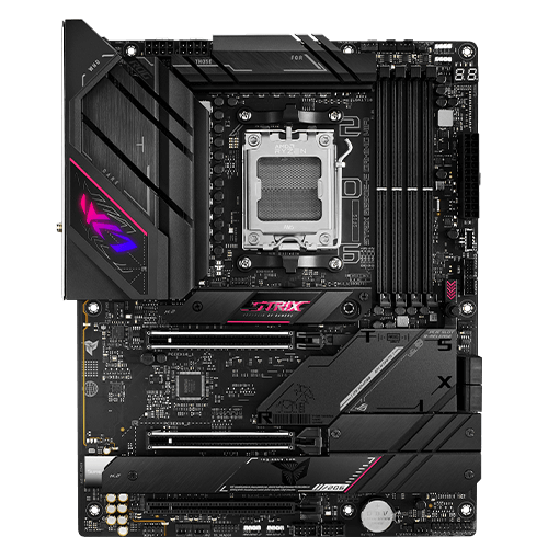 ASUS ROG STRIX B650E-E GAMING WIFI AM5 ATX motherboard product view