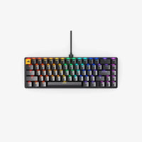 Glorious GMMK 2 65% Prebuilt Keyboard Black top view