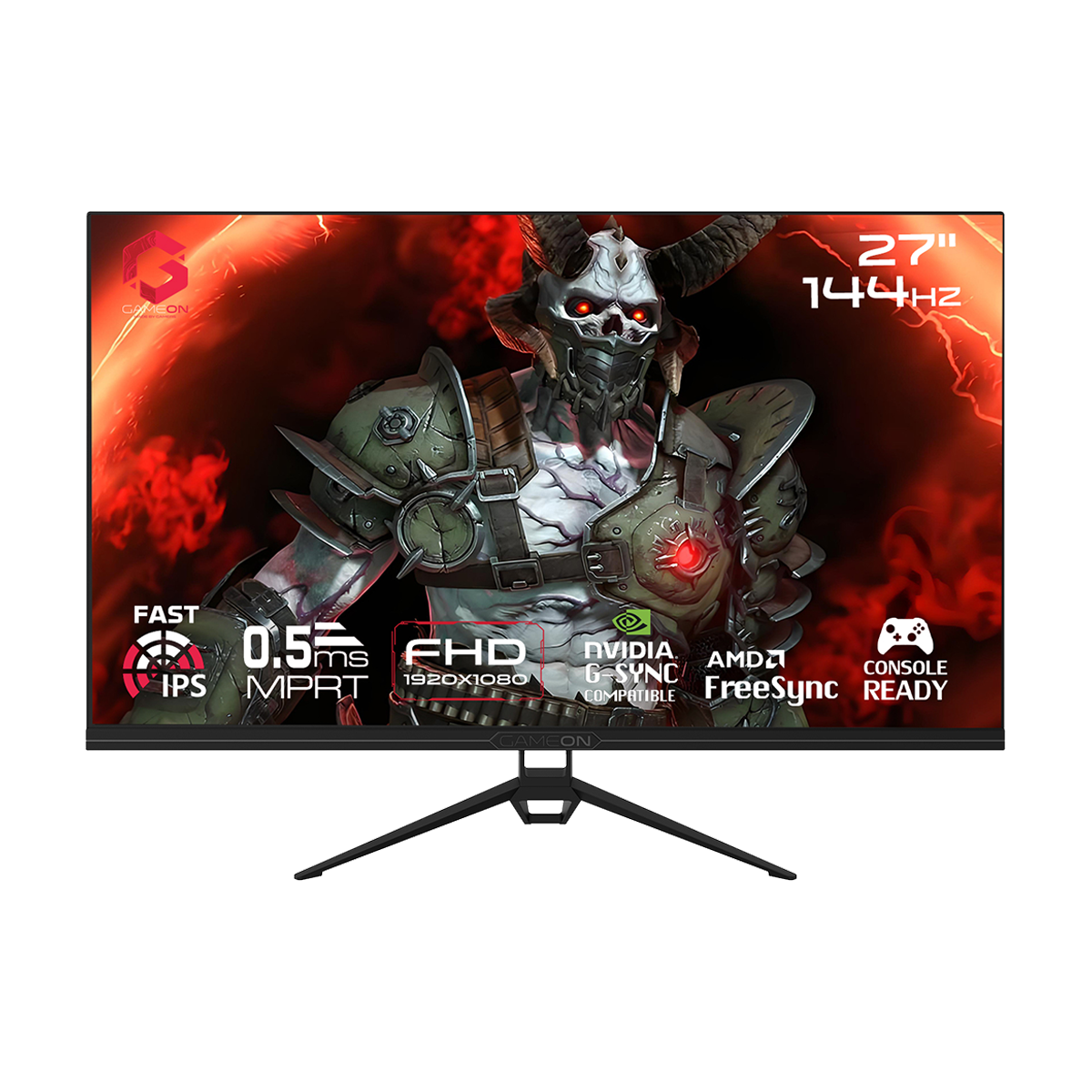 GAMEON GOES27FHD144IPS 27-inch Full HD 144Hz IPS gaming monitor front view