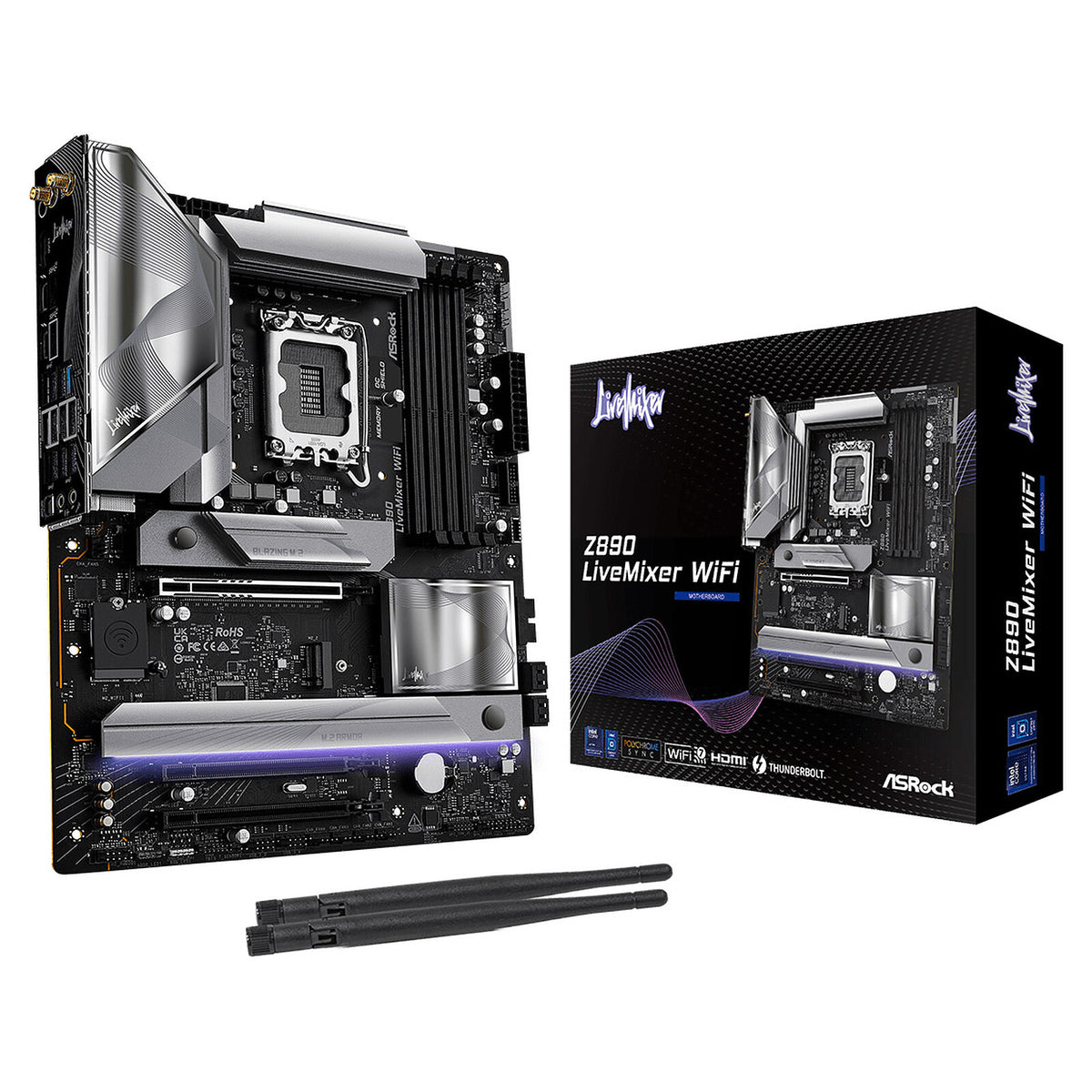 ASRock Z890 LiveMixer WiFi motherboard