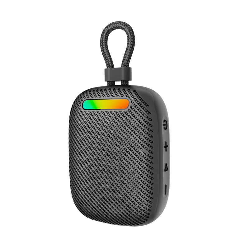 Promate Tingz CrystalSound speaker black main product view