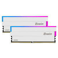 BIWIN DW100 32GB (2x16GB) DDR5 6000MHz CL36 Desktop Memory Kit, 1.35V, Intel XMP 3.0 & AMD EXPO, Aluminium Heatsink, White, (BXL53260DW1-D36DW)