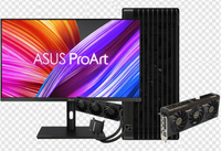 تم تصميم جهاز الكمبيوتر ASUS ProArt Gaming لأعمال الهندسة والتصميم والرسومات. يتميز بمعالج Ultra 9، وبطاقة رسومات RTX 5080 16GB، وذاكرة وصول عشوائي (RAM) DDR5 بسعة 64GB، ومساحة تخزين 4TB، ومبرد سائل، واتصال Wi-Fi.