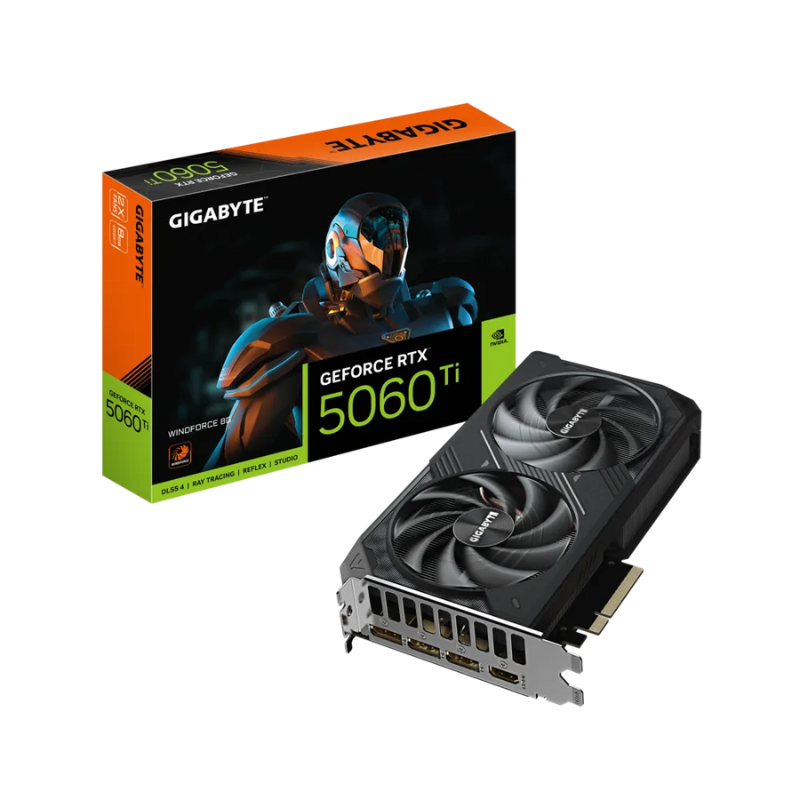 Graphics Card Gigabyte GV-N506TWF2-8GD, GeForce RTX 5060Ti, 8GB