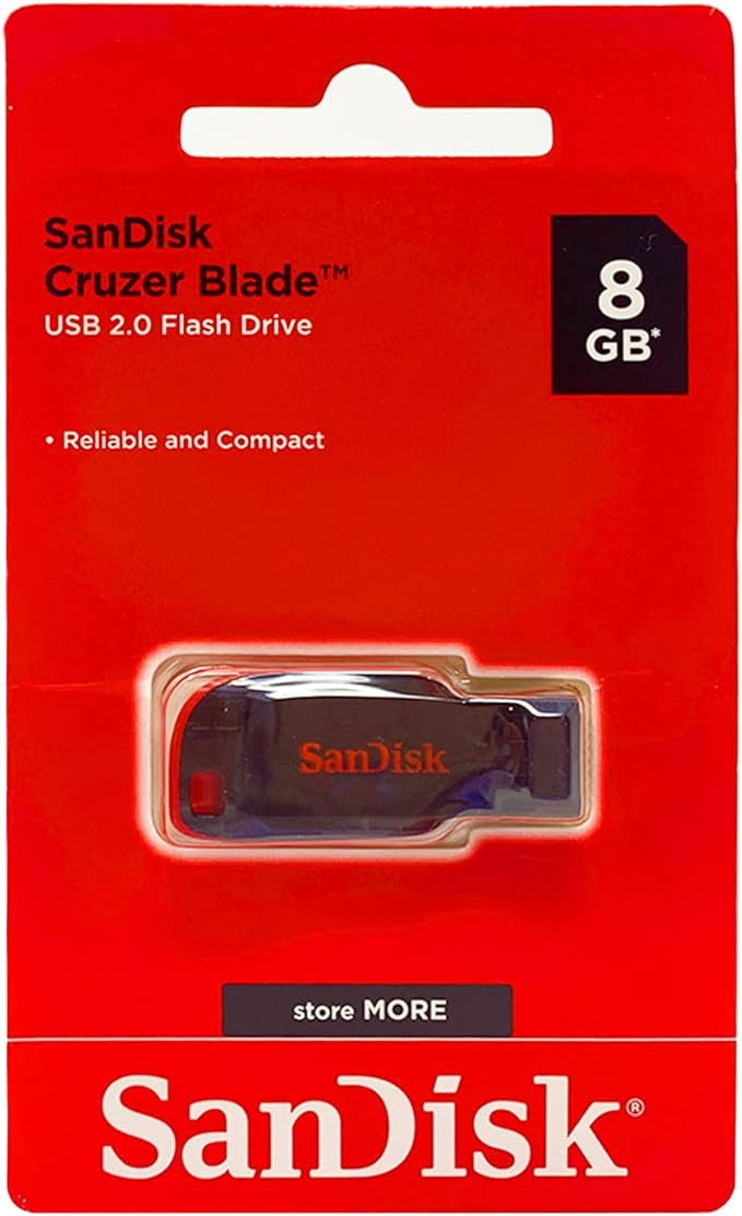 FLASH Sandisk Cruzer Blade USB.Drive 2.0 (SDCZ50-008G-B35) 8 GB