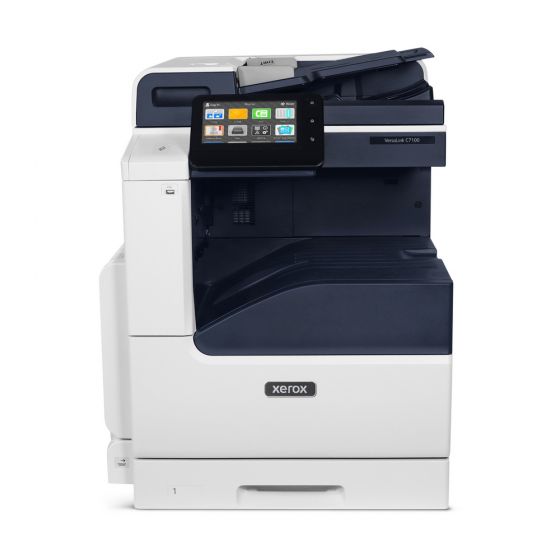 Xerox VersaLink C7120 A3 Colour Laser Multifunction Printer, Print/Copy/Scan/Email, 20 ppm, 1200 x 2400 dpi, Duplex, Gigabit Ethernet, USB 3.0, NFC, (VersaLink-C7120)