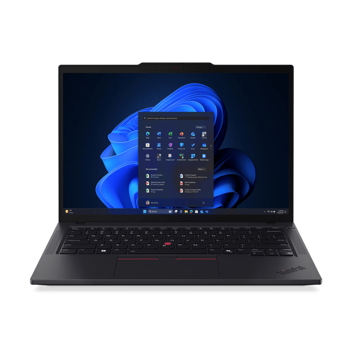 Lenovo ThinkPad E16 Gen 4 laptop black - product photo 1