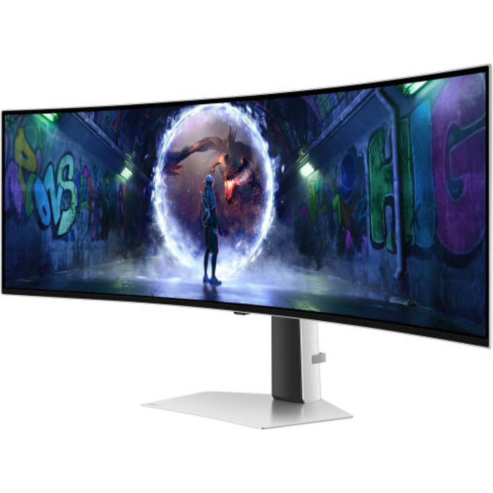 Samsung Odyssey OLED G9 G93SD 49-inch curved gaming monitor LS49DG932SMXUE front view