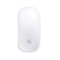 Apple Magic Mouse, Multi-Touch Surface, Wireless Bluetooth, Rechargeable, USB-C, White, (MXK53ZE/A)