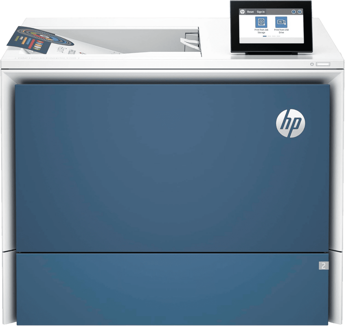 HP Color LaserJet Enterprise 5700dn Colour Laser Printer, Auto Duplex, Gigabit Ethernet, Enterprise Security, (6QN28A)