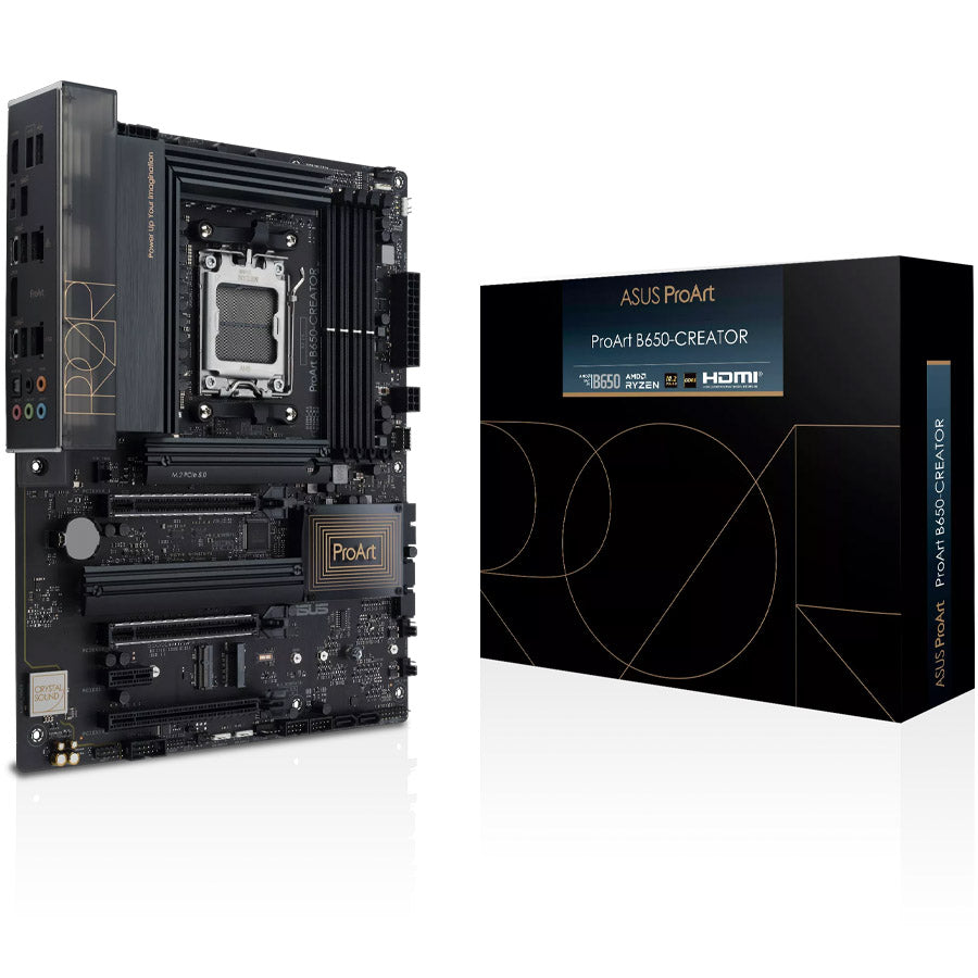 ASUS ProArt B650-CREATOR ATX motherboard front view