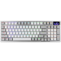 ASUS ROG Azoth 96 HE white keyboard top view
