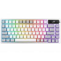 ASUS ROG Azoth NX Snow white keyboard top view