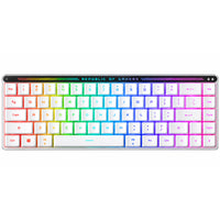 ASUS ROG Falchion RX Low Profile white keyboard top view