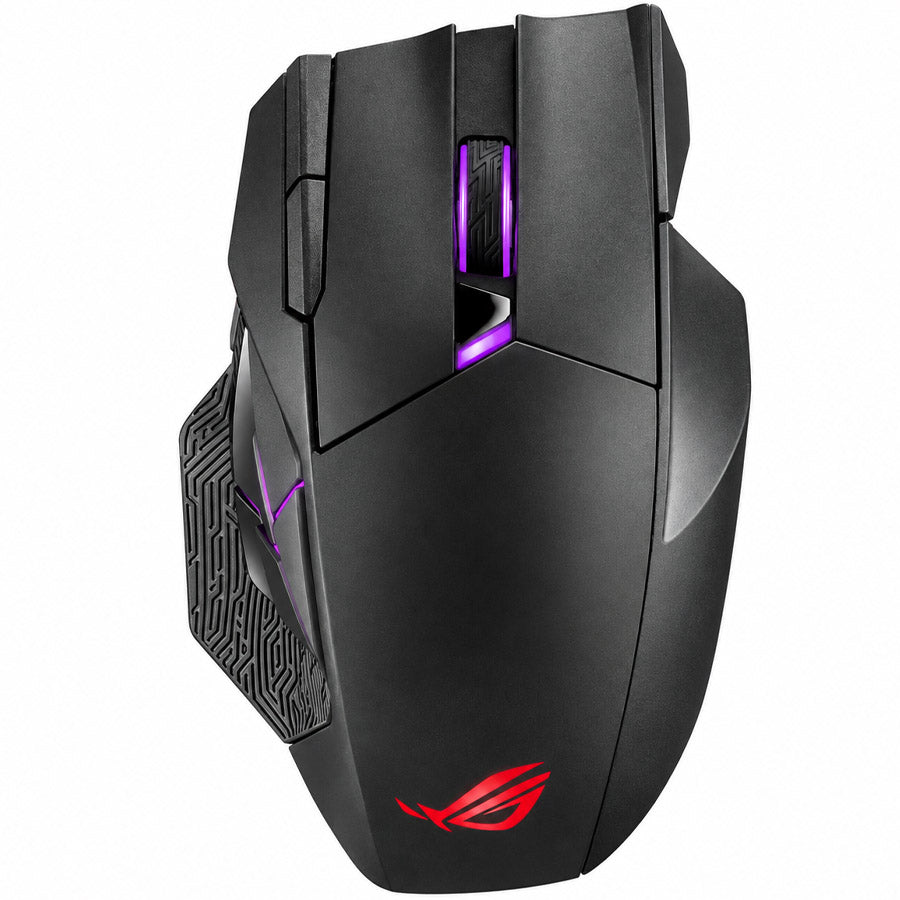 ASUS ROG Spatha X wireless MMO gaming mouse top view
