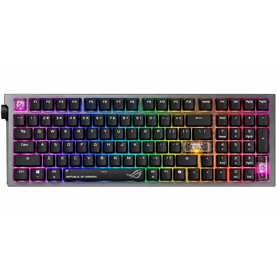 ASUS ROG Strix Morph 96 Wireless keyboard front view