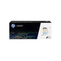 HP 658A Yellow Original LaserJet Toner Cartridge, 6,000 Pages, for Color LaserJet Enterprise M751, (W2002A)