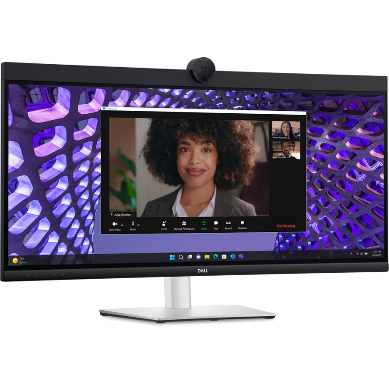 Monitor Dell P3424WEB Curved 34 inch WQHD IPS 60 Hz USB-C