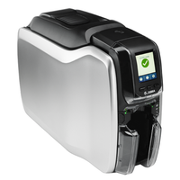 Zebra ZC300 Dual-Sided ID Card Printer, Colour Dye-Sublimation, 300 dpi, USB & Ethernet, UK/EU Cord, (ZC32-000C000EM00)