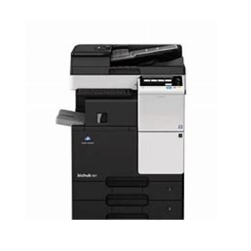 Konica Minolta bizhub 367 A3 Monochrome Multifunction Printer, Print, Copy, Color Scan, 36 ppm, Duplex, Network, (B367)