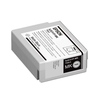 Epson SJIC42P-MK Matte Black Ink Cartridge for ColorWorks C4000, Original, (C13T52M540)