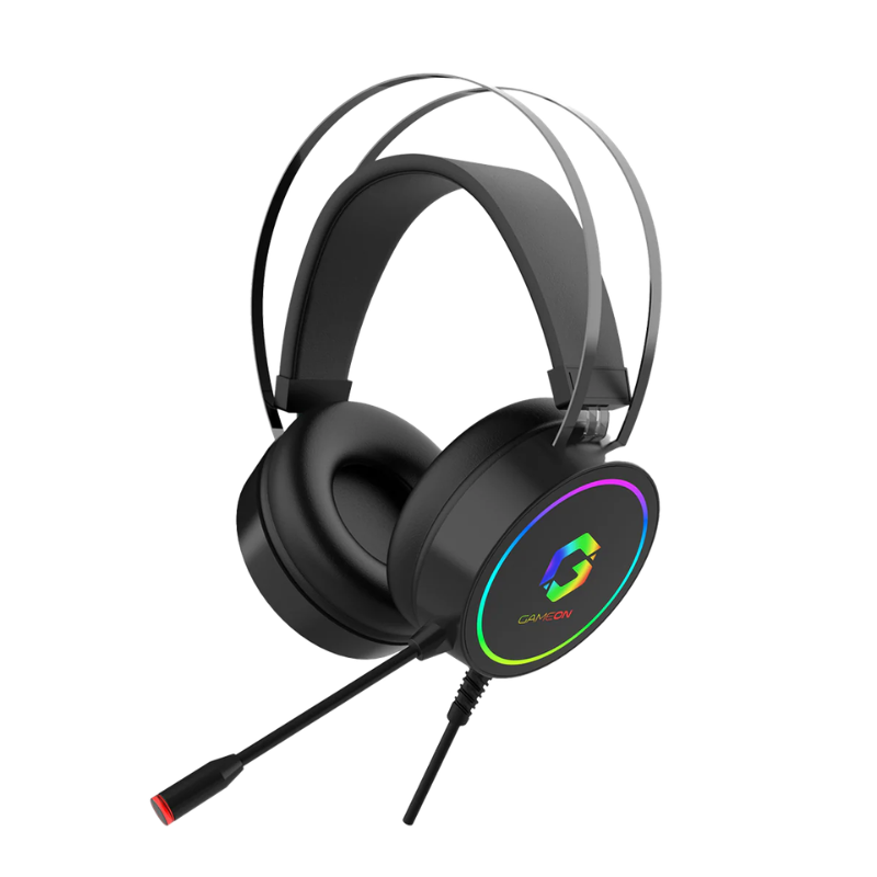 Gaming Headset Game On GOT200A Thunderstrike, Lighting RGB, Black