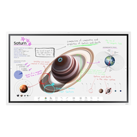 Samsung Flip Pro WM55B 55" Interactive Display, 4K UHD, Multi-Touch Screen, Wi-Fi, HDMI, USB, (LH55WMBWBGCXUE)