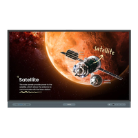 BenQ Board Pro RP6504 65" 4K UHD Interactive Display, IPS, 50-Point Touch, Android 13 EDLA, 8-Mic Array, 2x20W + 16W Subwoofer, Wi-Fi 6, (RP6504)