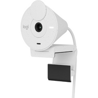 Logitech Brio 300 Webcam, Full HD, 960-001442, White