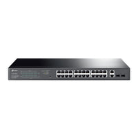 TP-Link TL-SG1428PE 28-Port Gigabit Easy Smart Switch, 24x PoE+ Ports, 250W PoE Budget, 2x SFP, Rackmount, (TL-SG1428PE)