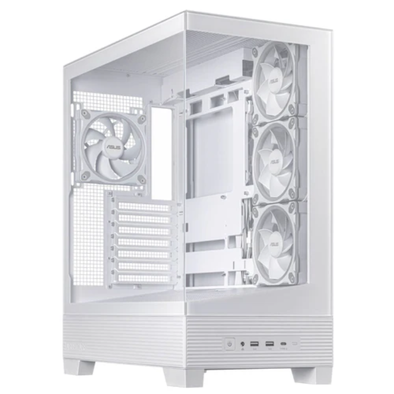 Case ASUS Plus A31 Gaming, 90DC00R3-B19000, White