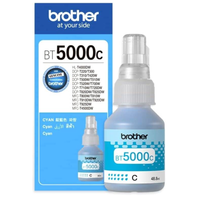 Brother BT5000C genuine cyan ink bottle for Brother DCP-T and MFC-T ink tank printers