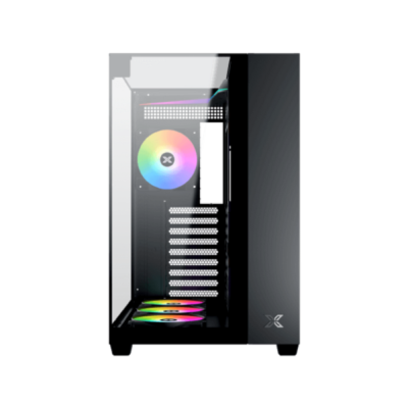 Case Xigmatek EN45806 ARGB ​​ ATX 7 Fan Black