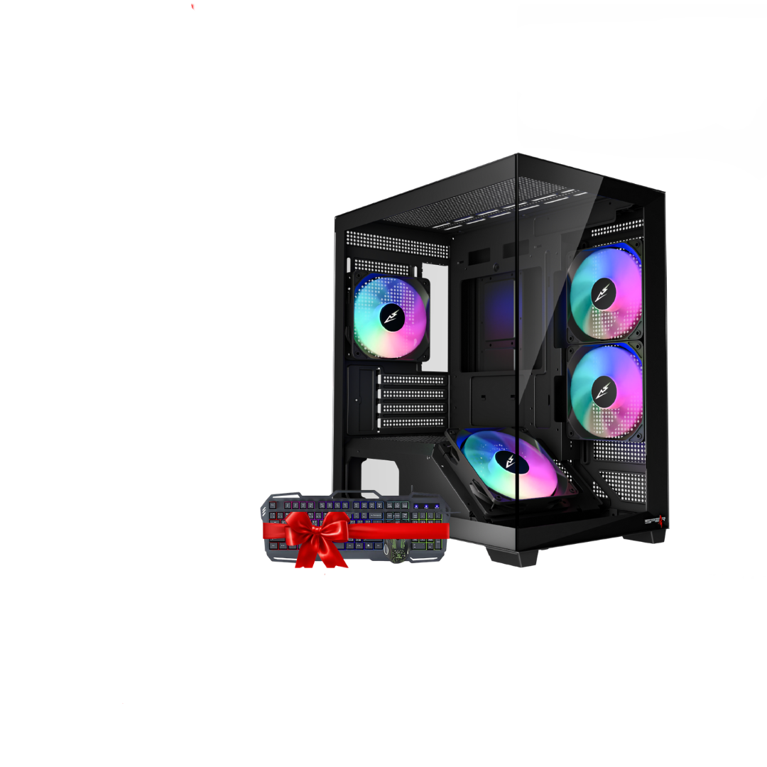 Gaming PC - Radeon RX 9060 XT 16GB, Core i5-14400F, 16GB DDR4, 1TB SSD, Wi-Fi