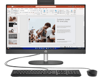 HP ProOne 240 G10 All-in-One 23.8 inch white front view