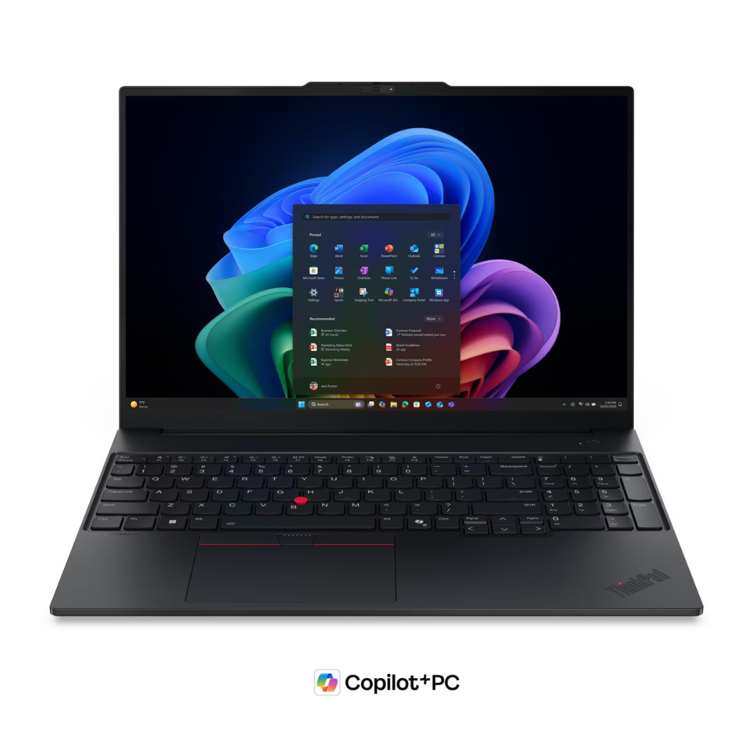 Lenovo ThinkPad E16 Gen 4 Laptop 21YC0021AD - Intel Core Ultra 7 355, 16GB RAM, 512GB SSD, 16-inch WUXGA