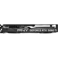 كرت شاشة PNY GeForce RTX 5060 Ti، سعة 8 جيجابايت، إصدار مكسور السرعة (Overclocked)، مروحتين، موديل VCG5060T8DFXPB1-O