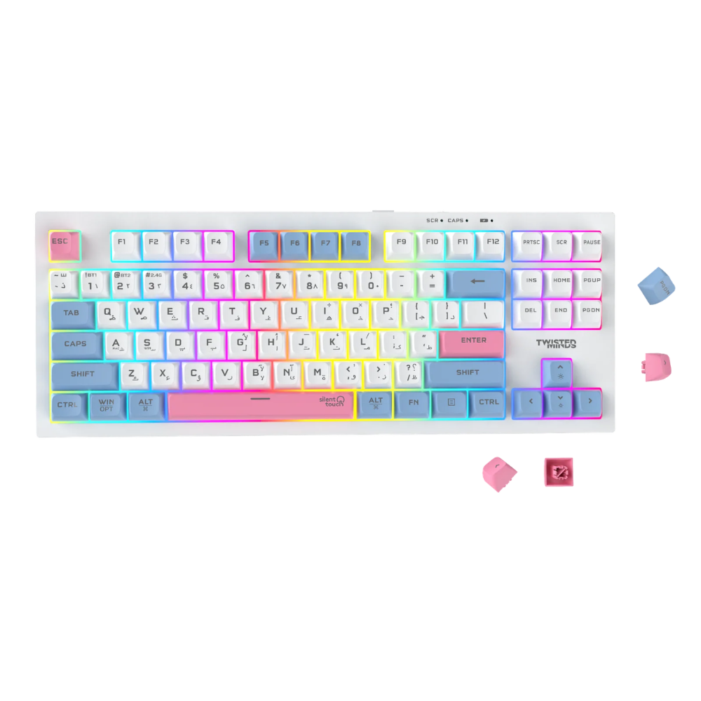 TWISTED MINDS Keyboard TM MK75 WL - Twisted Minds