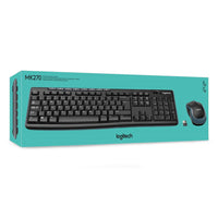 Logitech MK270 wireless keyboard and mouse combo front view