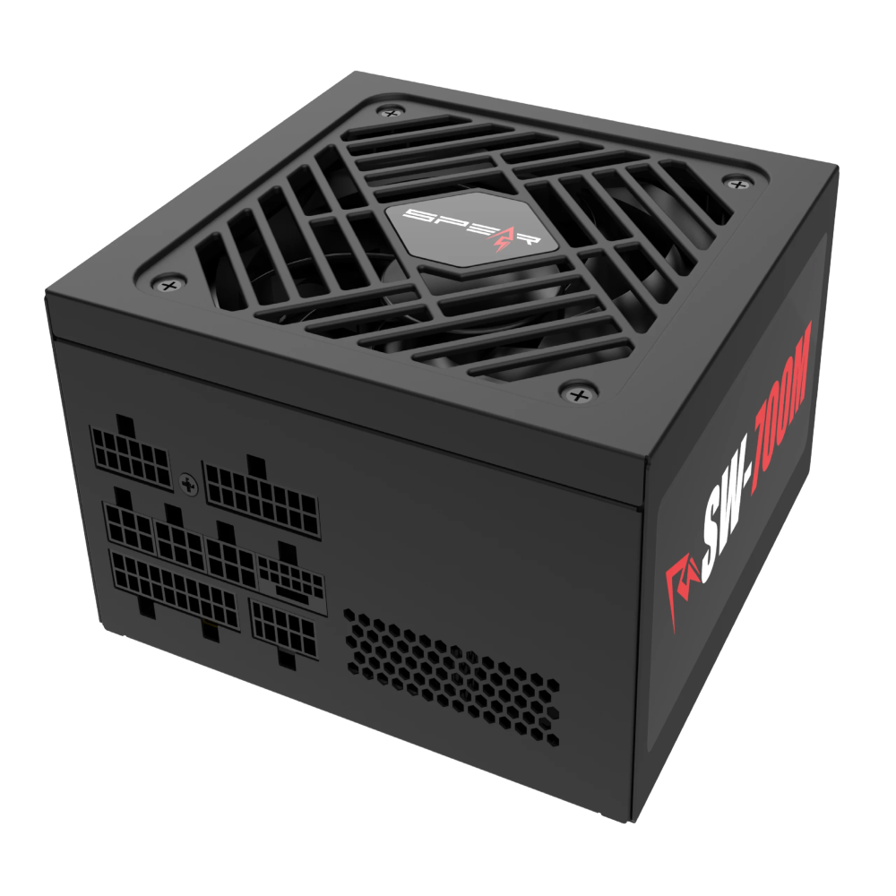 Power Supply Spire SW700M, 700 W, 80 Plus, Black
