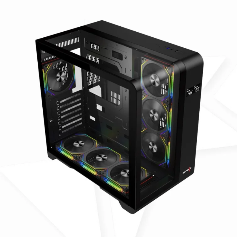Gaming Case Spire Pro ARGB ATX Gaming, Black