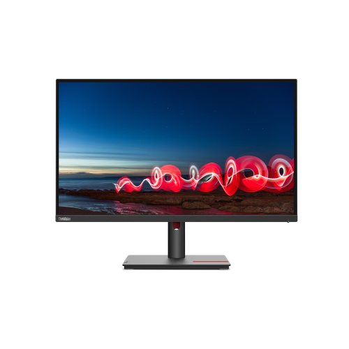 Lenovo ThinkVision T27i-30 27" Full HD IPS Monitor, 60Hz, 4ms, HDMI/DP/VGA, USB 3.2 Hub, Height Adjustable, (63A4MAT1UK)