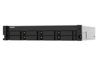 QNAP TS-832PXU-RP-4G 8-Bay 2U Rackmount NAS, Quad-Core 1.7GHz, 4GB DDR4, 2x 10GbE SFP+, 2x 2.5GbE, Redundant PSU, (TS-832PXU-RP-4G)