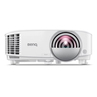 BenQ MX808STH XGA Short Throw Classroom Projector, 3,600 Lumens, 1024 x 768, DLP, (MX808STH)