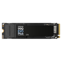 Samsung 990 EVO Plus 2TB NVMe M.2 SSD - PCIe 4.0 x4 / 5.0 x2, up to 7,250MB/s Read (MZ-V9S2T0BW)